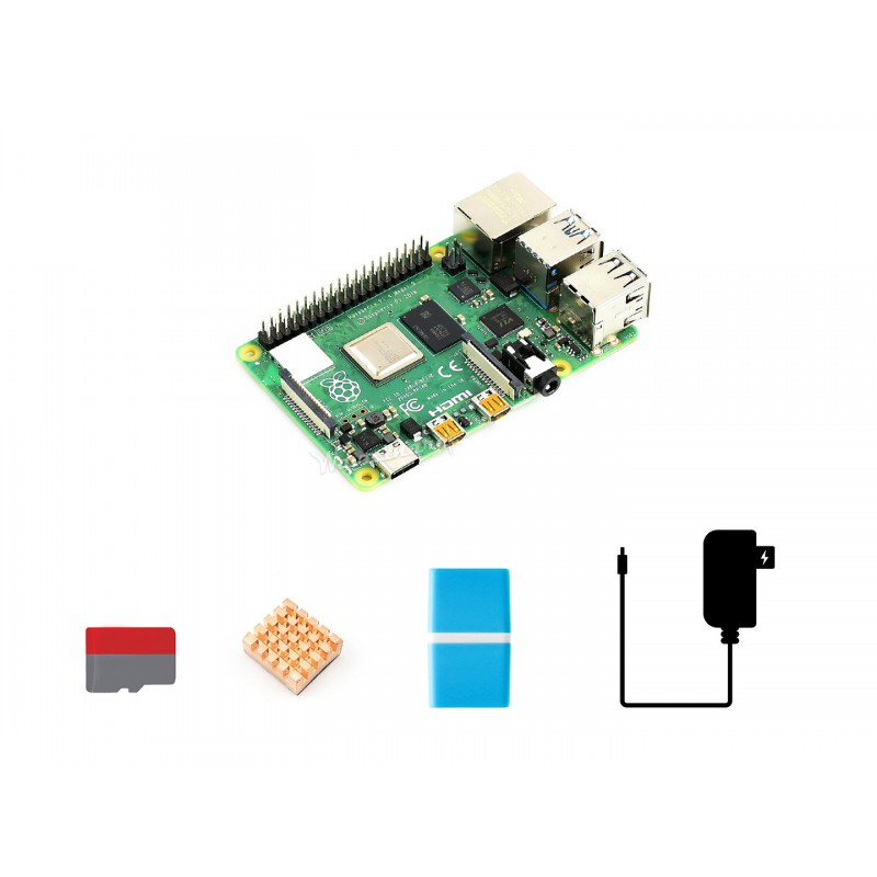 Pi 4 Case - مجموعة أدوات البداية لجهاز Raspberry Pi