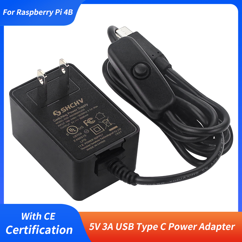 Pi Power Supply - محول طاقة USB من النوع C