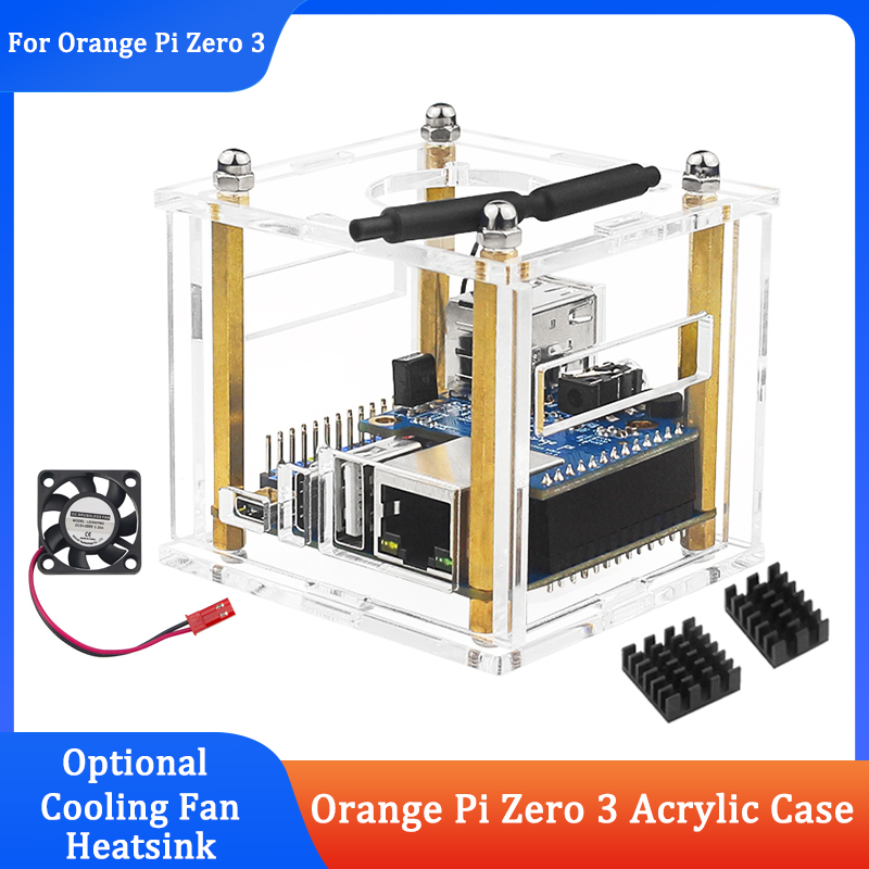 Pi Zero - حافظة أكريليك لـ Orange Pi Zero