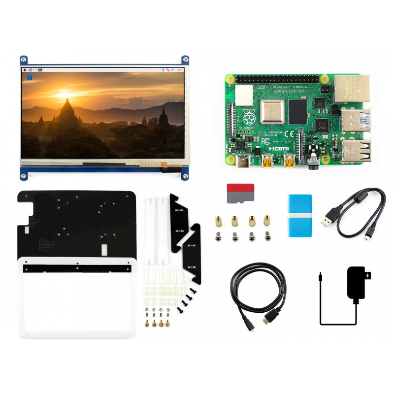 Pi 4 Case - مجموعة عرض راسبيري باي 4 موديل