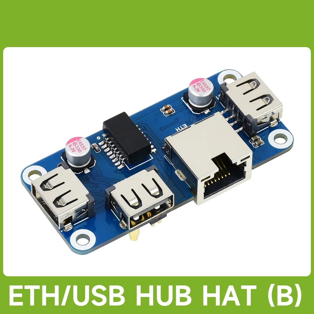 Pi Zero - Waveshare إيثرنت / USB HUB HAT