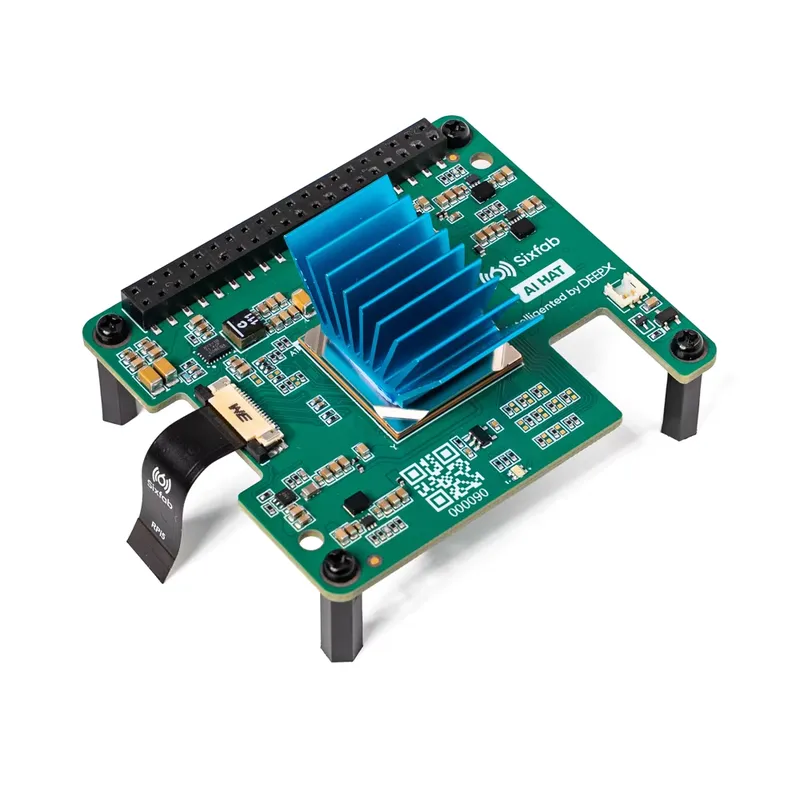 شيببورد Sixfab Ai Hat+ لراسبير - مراجعة Raspberry Pi وسعره