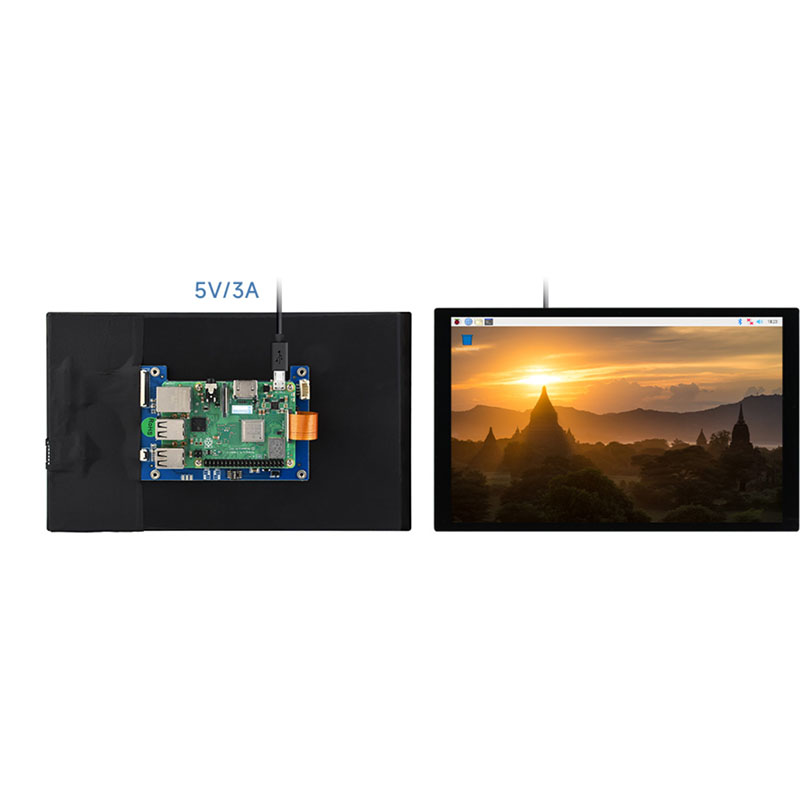 شاشة لمس DSI مقاس 10.1 بوصة لـ - مراجعة Pi Display وسعره