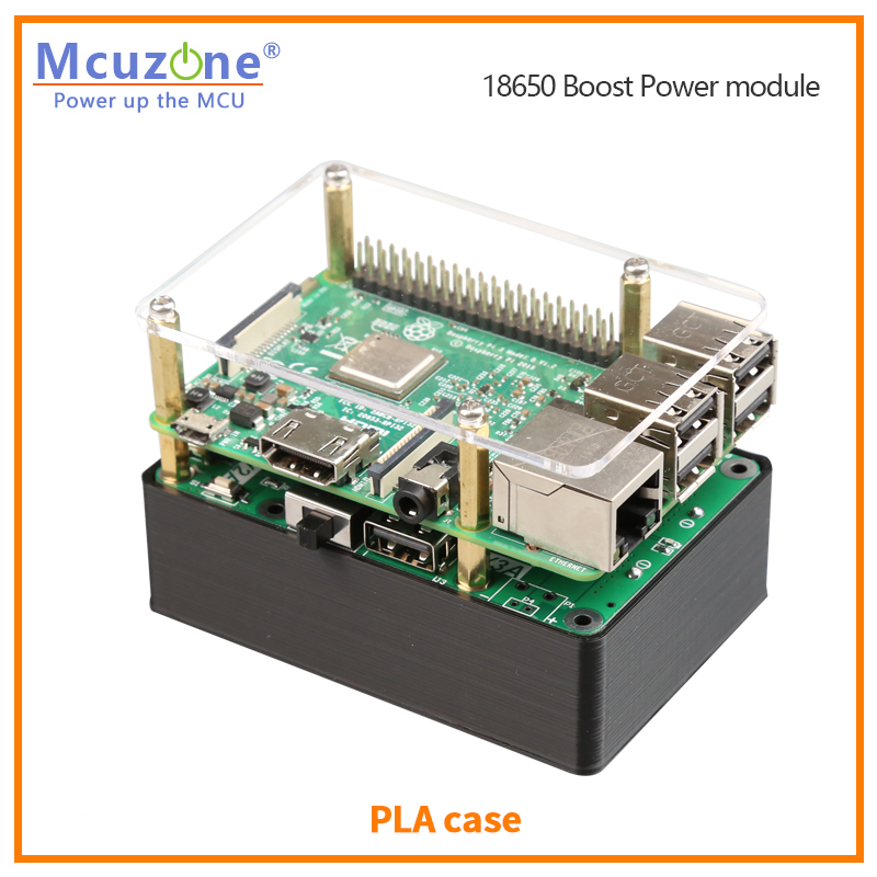 باور بانك شحن وتعزيز 18650 لإخ - مراجعة Pi Power Supply وسعره