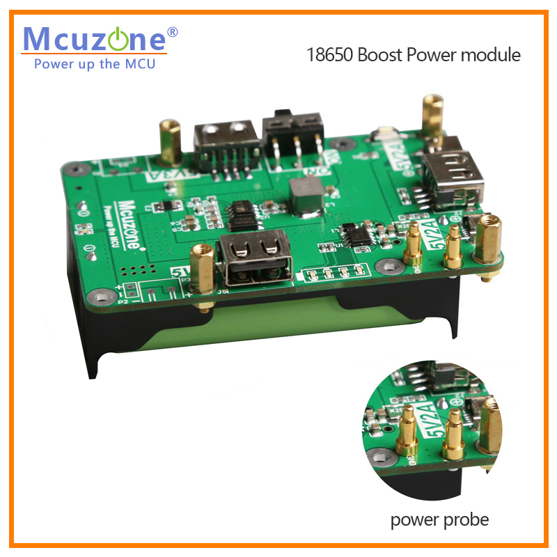 باور بانك شحن وتعزيز 18650 لإخ - مراجعة Pi Power Supply وسعره