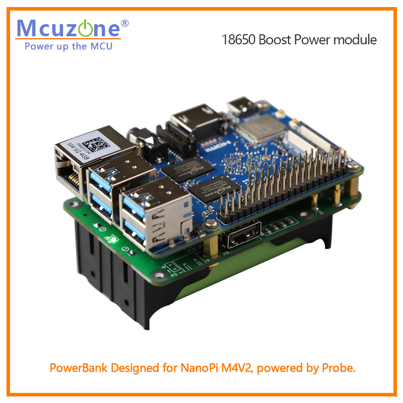 باور بانك شحن وتعزيز 18650 لإخ - مراجعة Pi Power Supply وسعره