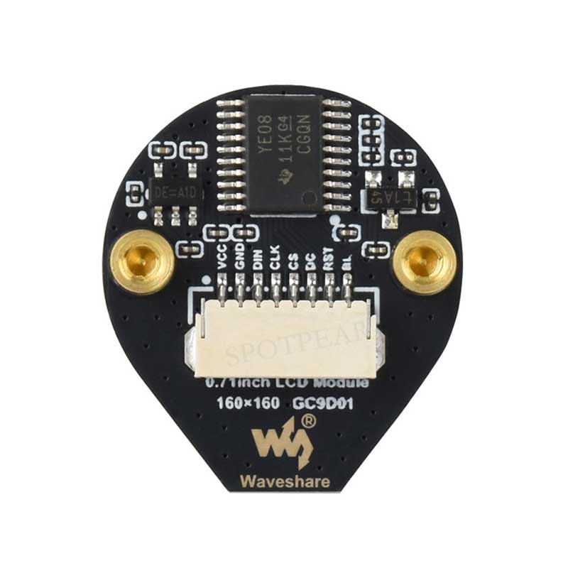 Waveshare 0.71 بوصة مزدوجة الع - مراجعة Pi Display وسعره