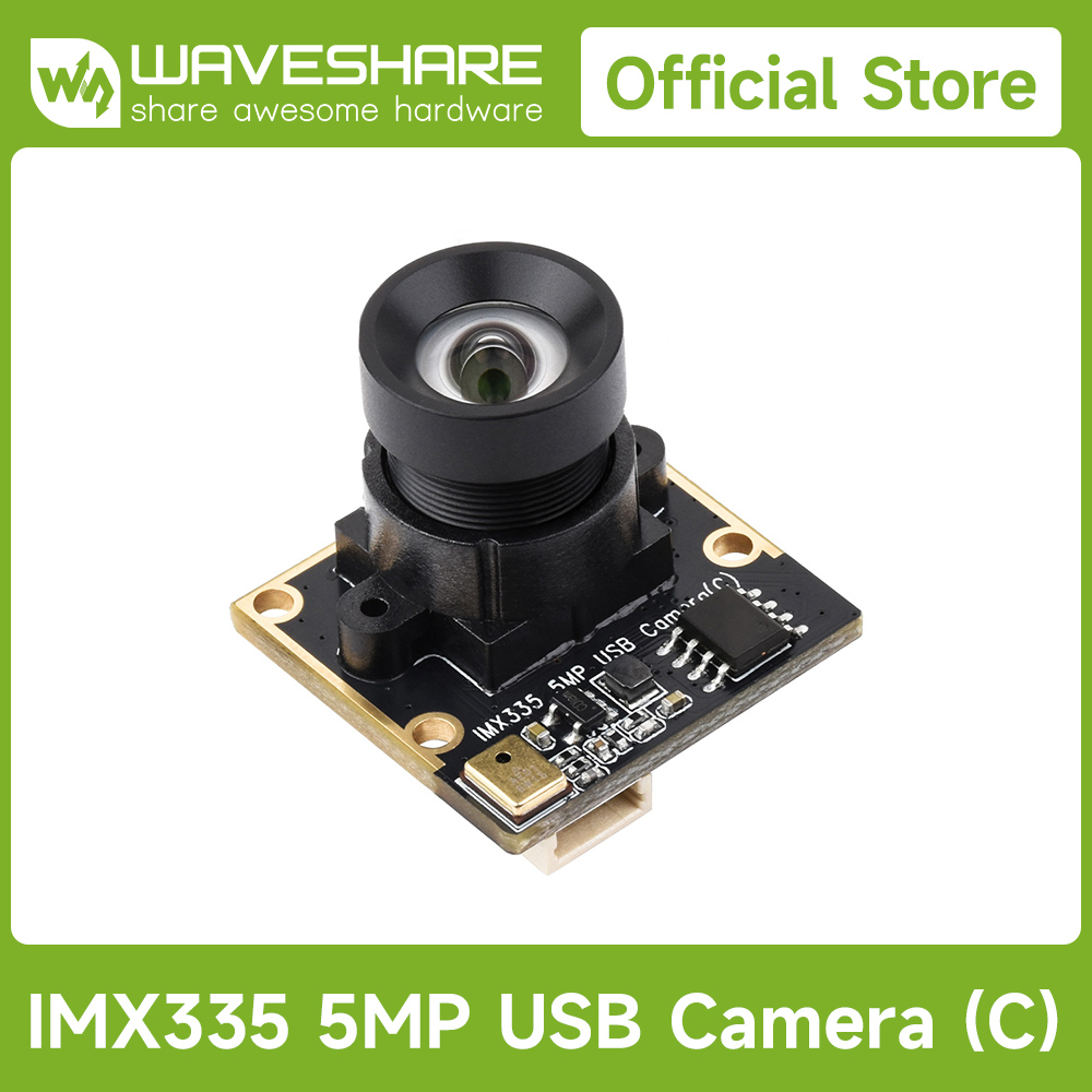 كاميرا Waveshare IMX335 5MP US - مراجعة Raspberry Pi Global Shutter Camera Imx296 وسعره