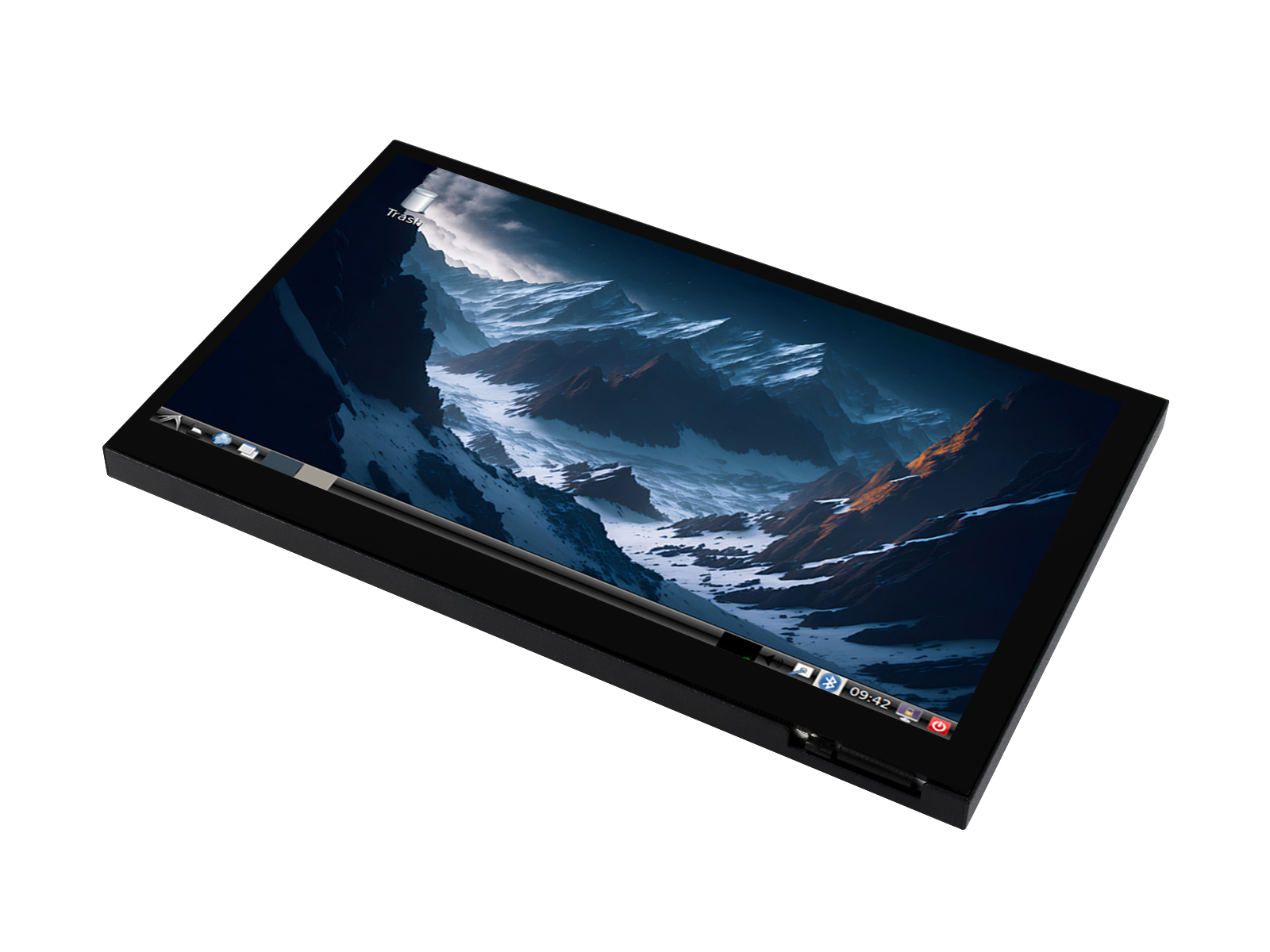 شاشة لمس سعوية من نوع DSI مقاس - مراجعة Pi Display وسعره