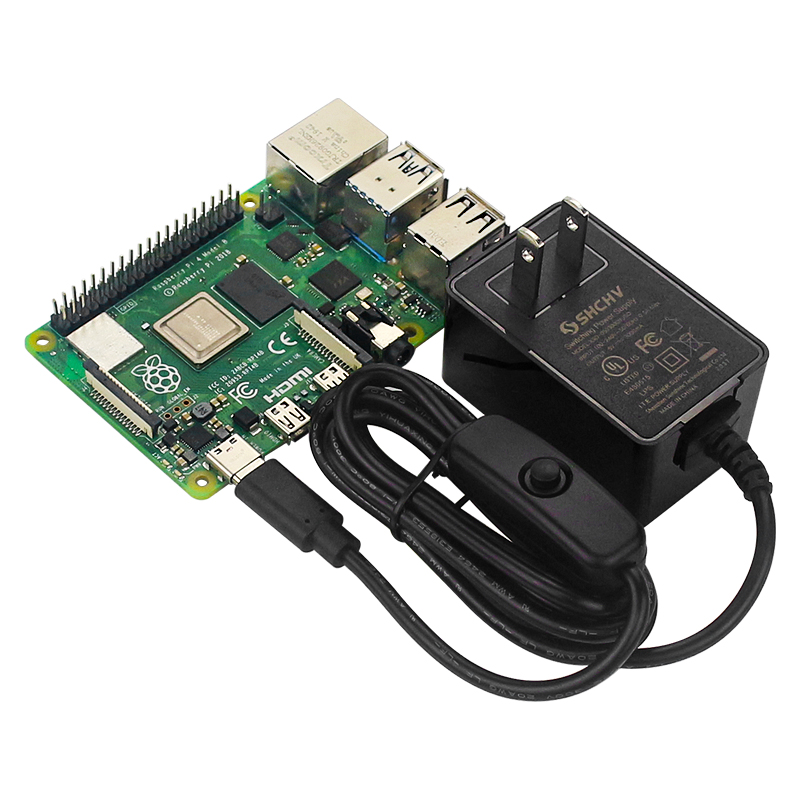محول طاقة USB من النوع C بجهد  - مراجعة Pi Power Supply وسعره