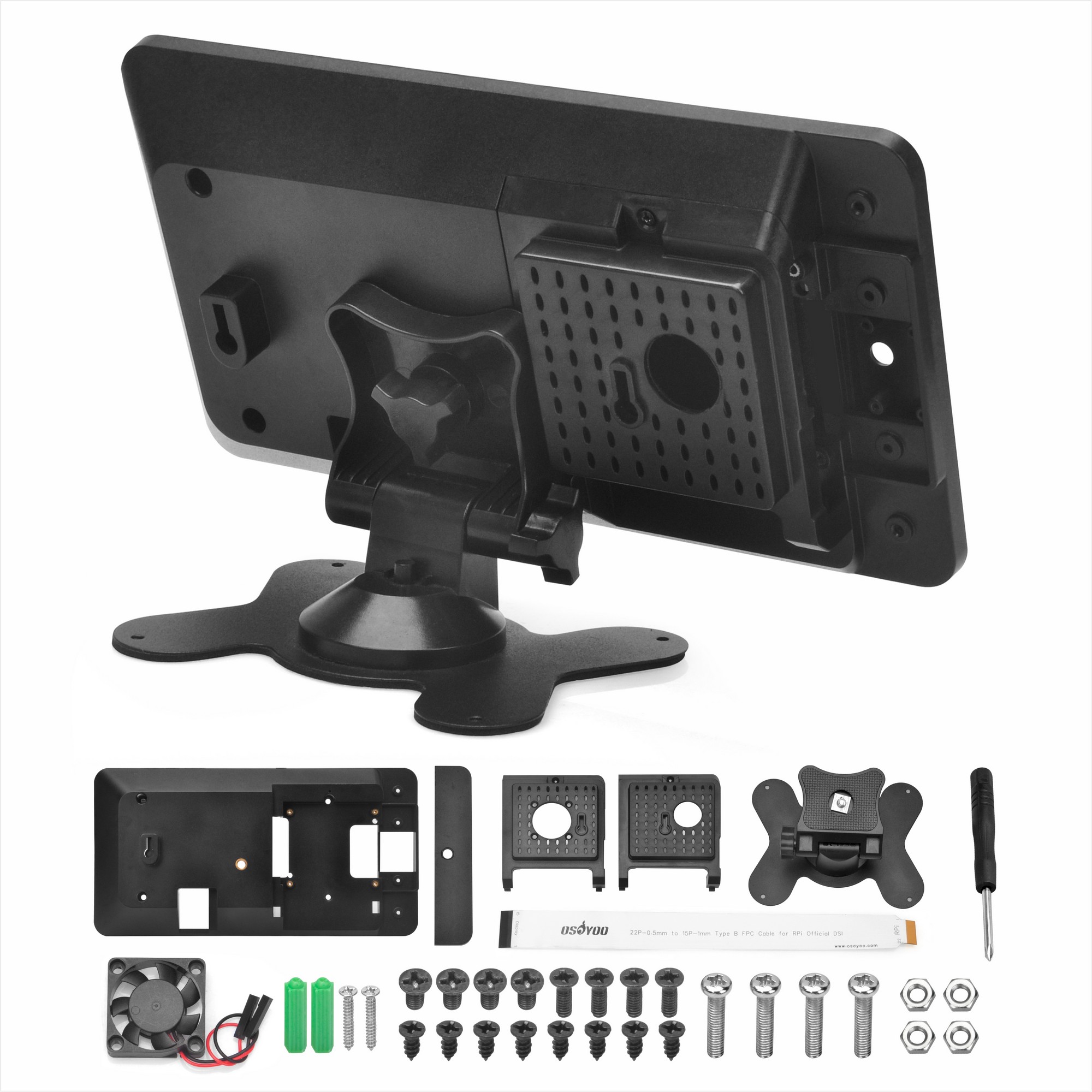 حافظة OSOYOO PiStudio لـ Raspb - مراجعة Pi 4 Case وسعره