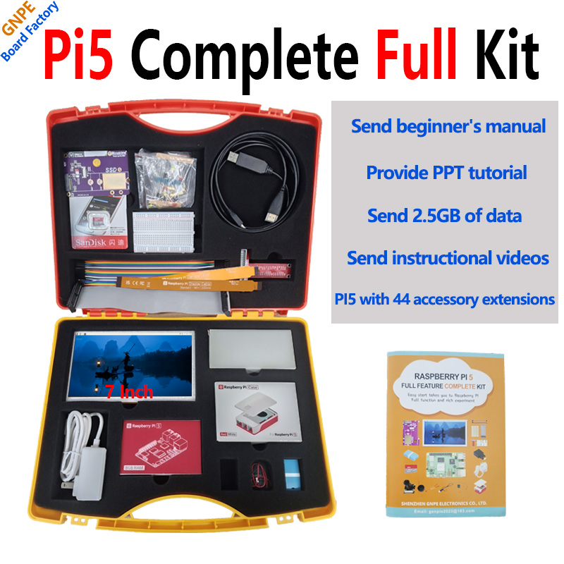 مجموعة كاملة من Raspberry Pi 5 - مراجعة Pi 5 Case وسعره