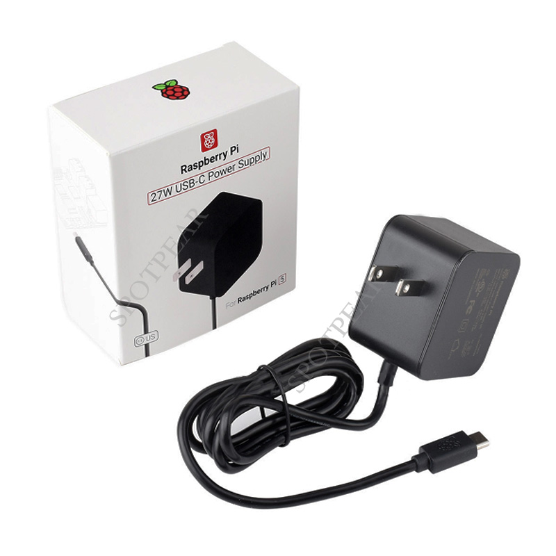 شاحن Raspberry Pi 5 بقوة 27 وا - مراجعة Pi Power Supply وسعره