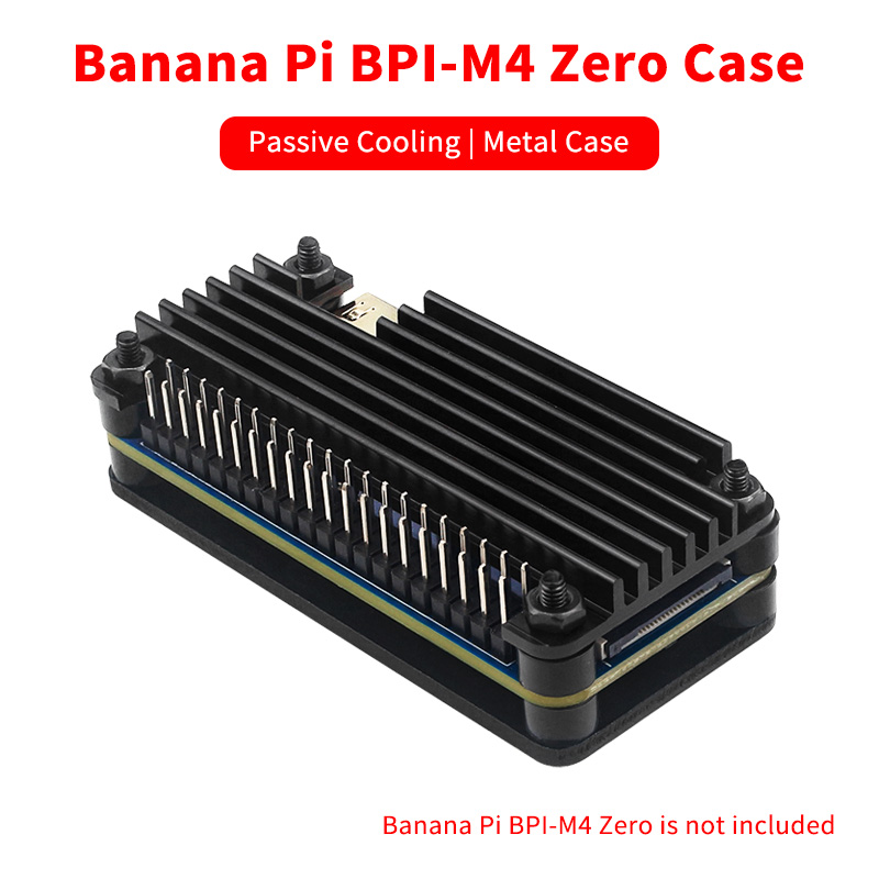 الموز بي BPI-M4 صفر حافظة معدن - مراجعة Pi Cooler وسعره
