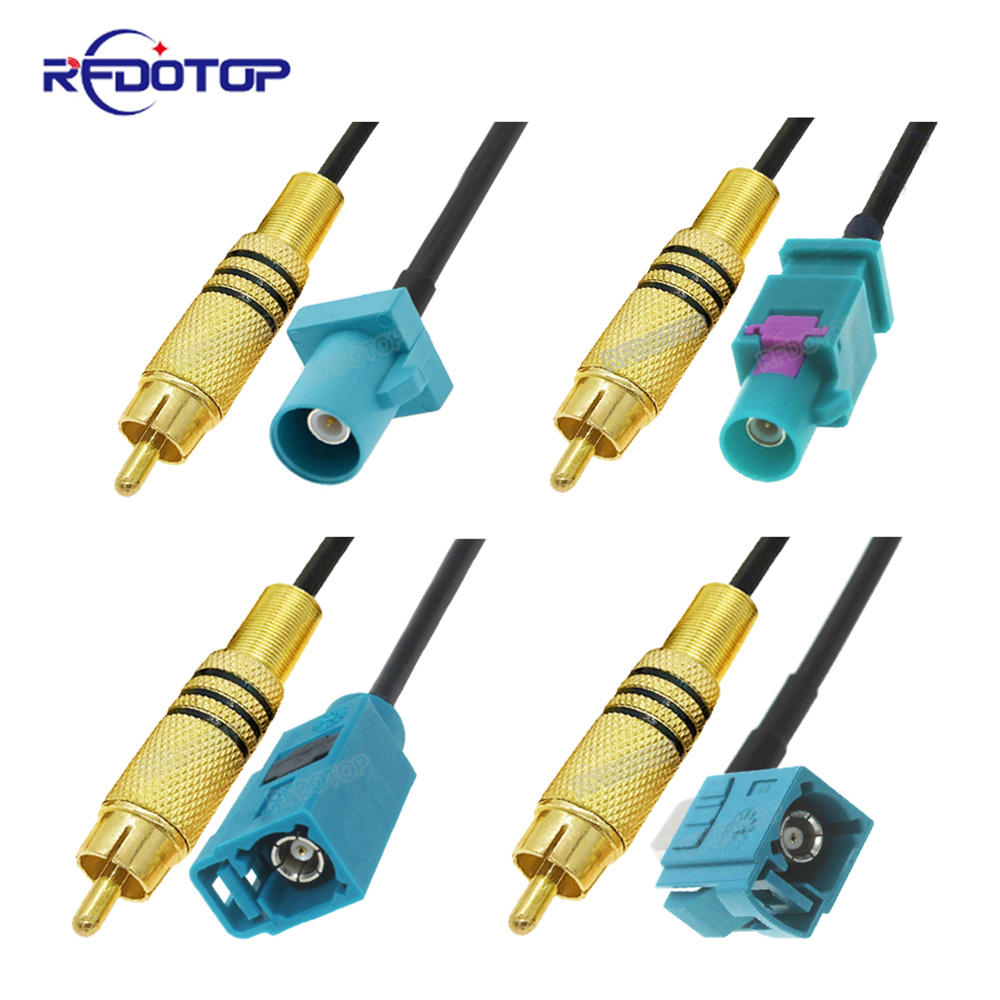 1 قطعة RCA ذكر التوصيل إلى فقر - مراجعة Pi Camera Cable وسعره