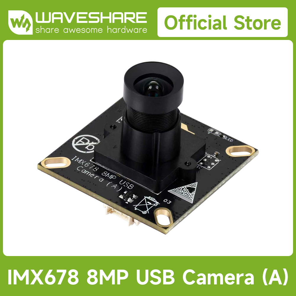 وحدة كاميرا USB Waveshare IMX6 - مراجعة Raspberry Pi Global Shutter Camera Imx296 وسعره