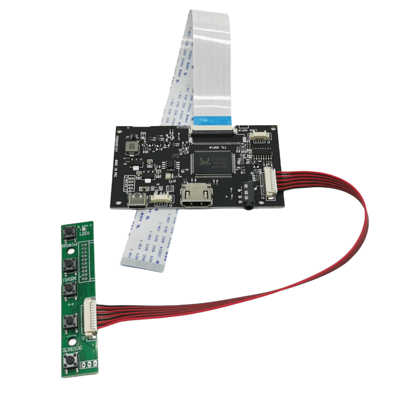 لوحة تحكم LCD مع HDMI وصوت 40  - مراجعة Raspberry Pi Kit وسعره