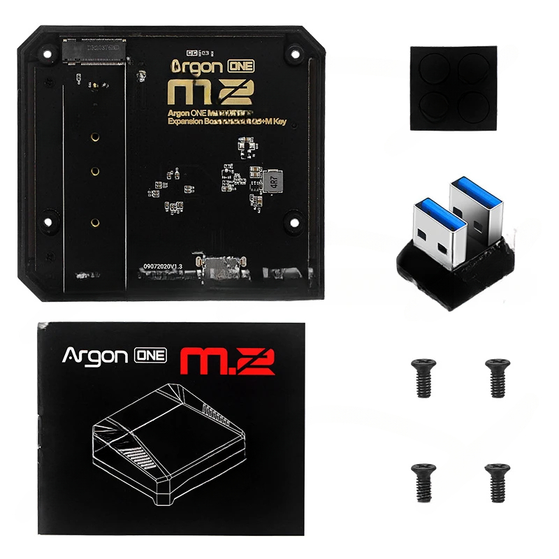 لوحة توسعة M.2 لـ Raspberry Pi - مراجعة Pi 4 Case وسعره