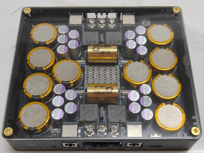 مكبر صوت V2 5V-25V 8A مناسب لم - مراجعة Pi Power Supply وسعره