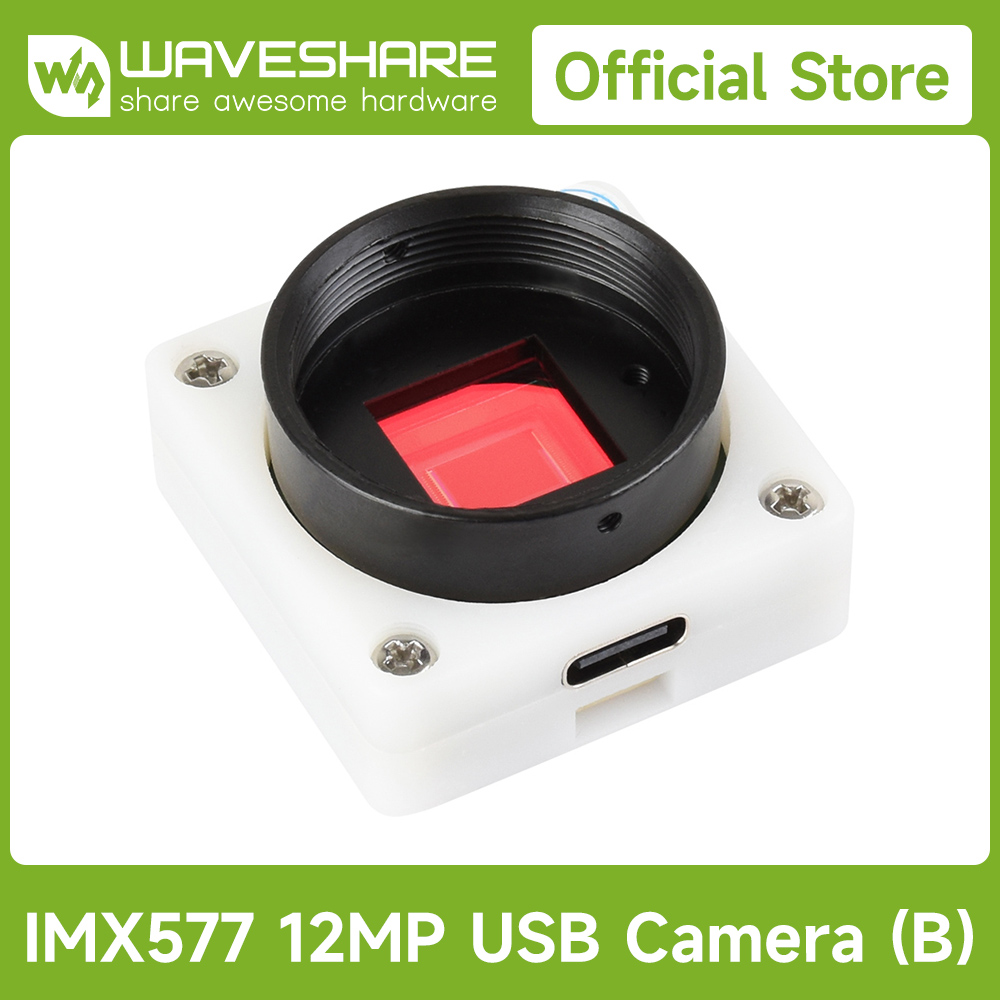 كاميرا Waveshare IMX577 USB بد - مراجعة Raspberry Pi Global Shutter Camera Imx296 وسعره