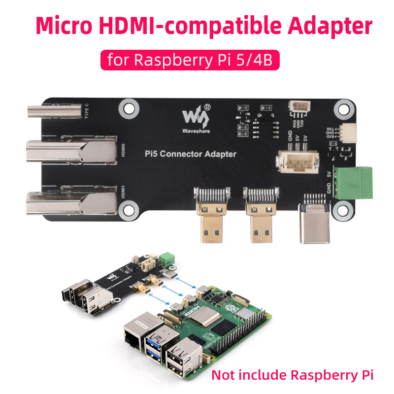 Raspberry Pi 5 4B Micro HDMI-م - مراجعة Pi Power Supply وسعره