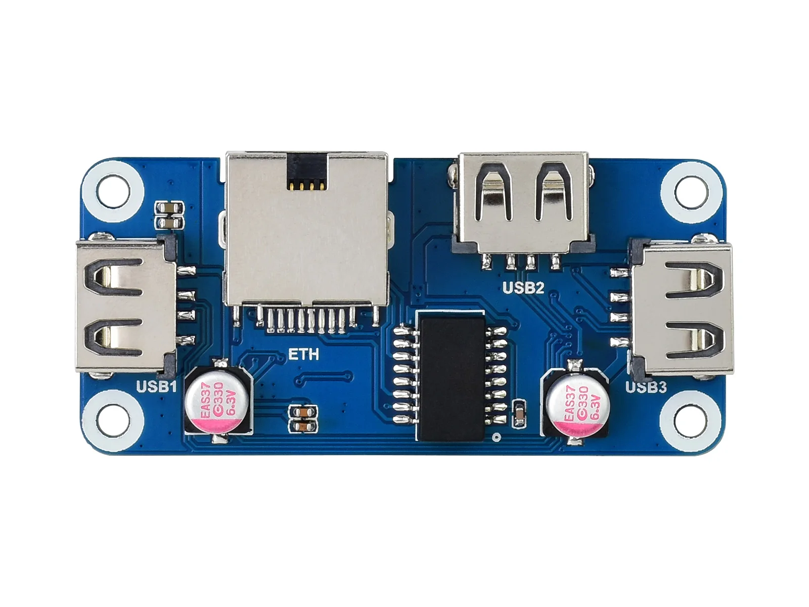 Waveshare إيثرنت / USB HUB HAT - مراجعة Pi Zero وسعره