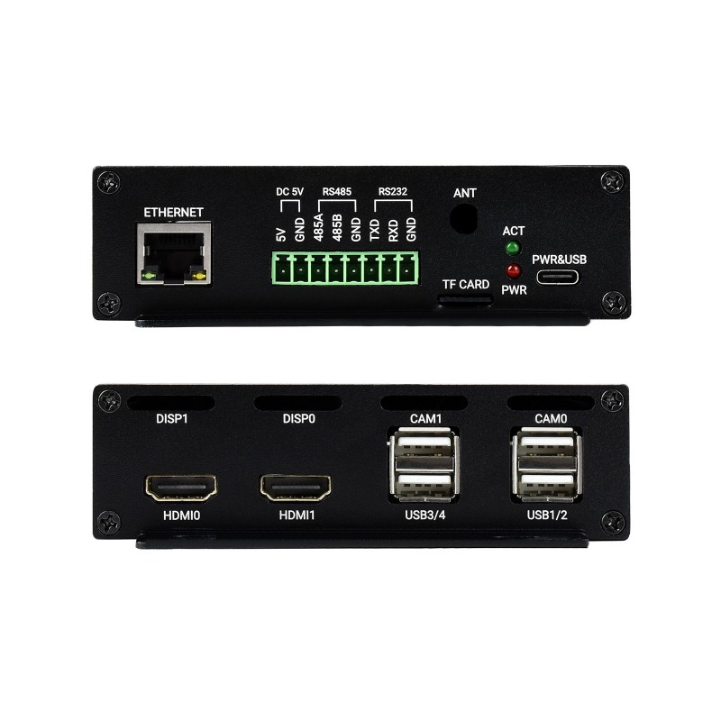 Waveshare CM4-IO-POE-BOX-B، Po - مراجعة Pi 4 Case وسعره