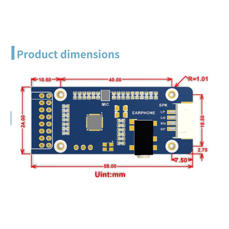 WM8960، شاشة LCD مقاس 5/7 بوصا - مراجعة Pi Display وسعره