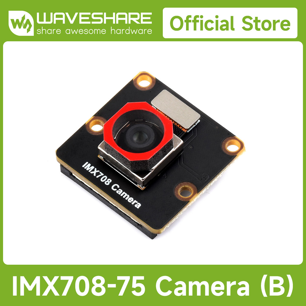كاميرا ويف شير IMX708 بدقة 12  - مراجعة Raspberry Pi Global Shutter Camera Imx296 وسعره