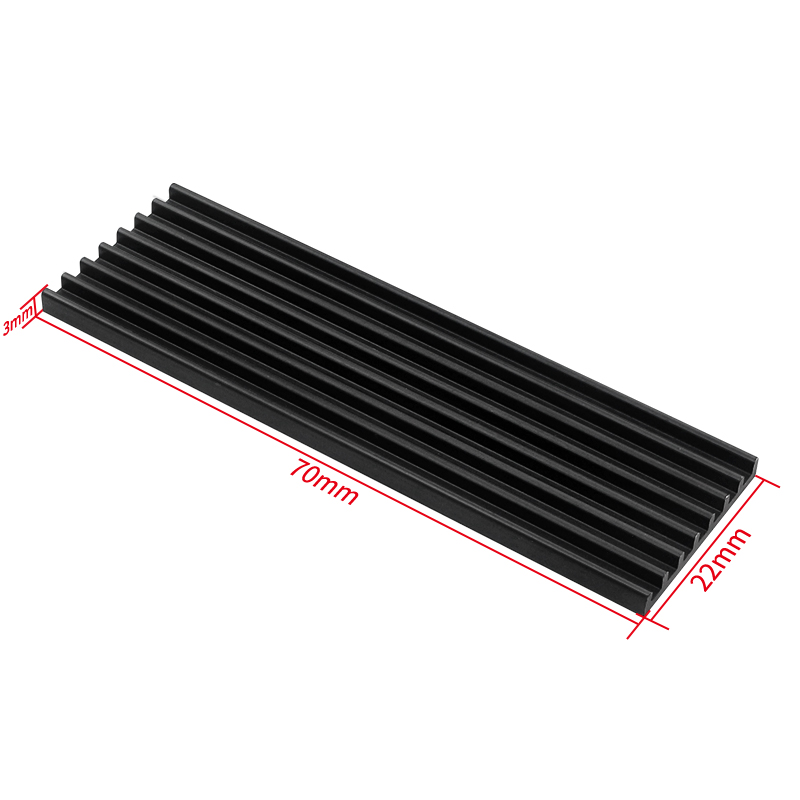 M.2 SSD المبرد مشعاع ألومنيوم  - مراجعة Pi Cooler وسعره